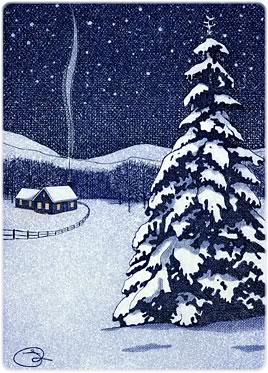 A Winter's Evening - Copyright 2003 James Talarico